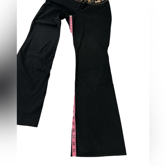 INC International Concepts Black Embroidered Slacks - Picture 11 of 14